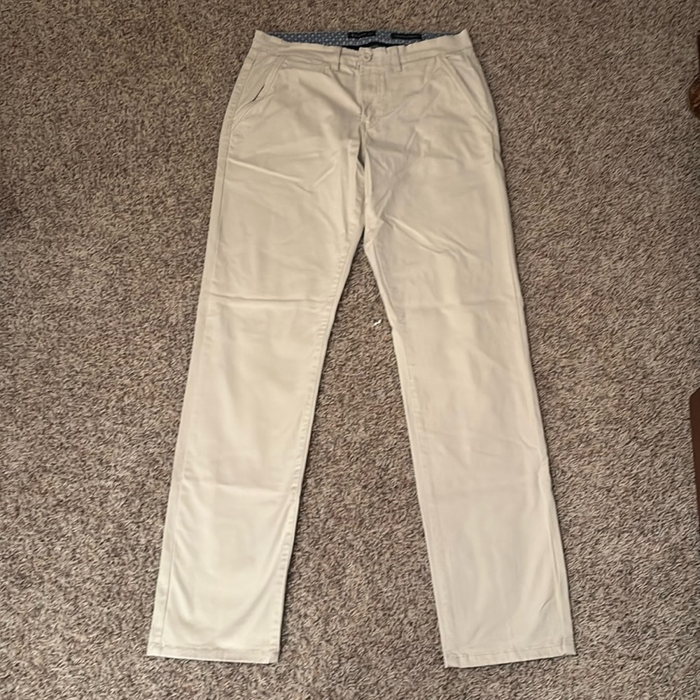 Cream Dress Pants by American Tall.